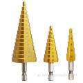 3pcs High-Speed ​​Step Step Drill Bit